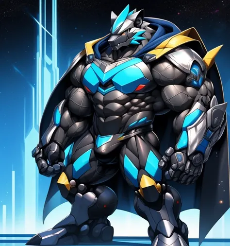 (masterpiece, best quality, detailed:1.2)
(Pokémon)
Powered exoskeleton with the same design as Zeraora
big muscle,
GIANT,
pecs, triceps, traps, waist narrow,
unusually developed muscular body,
bulge in the crotch, wears a small black string thong that rev...