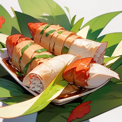 Chicken spring roll image for product promotion 