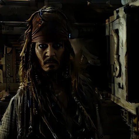 hyper realistic photo perfect jack sparrow