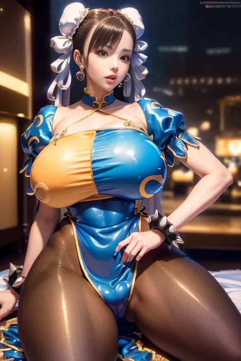 (Masterpiece), Best quality, Highest quality,  Detailed and intricate, Original,A high resolution,full body shot shot。
(16 yaers old),Extremely detailed_Eyes, Extremely tall，Sexy,Oversized thick breasts,Elongated waist，Exaggerated huge thick fat buttocks，S...