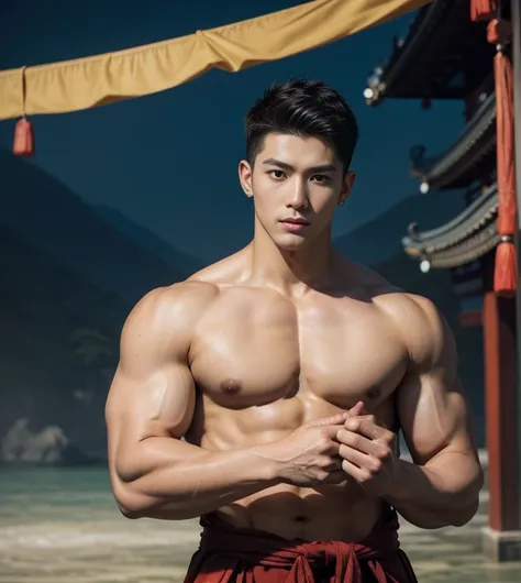 2 Handsome chinese guy fucking, having sex, full naked , show the penis, penetrate, 20 years old,hug, cuddle, touching lips, skin ship, romantic,  Asian, chinese hansome actor, kpop idol, handsome male model,manly, master work, best picture quality, higher...