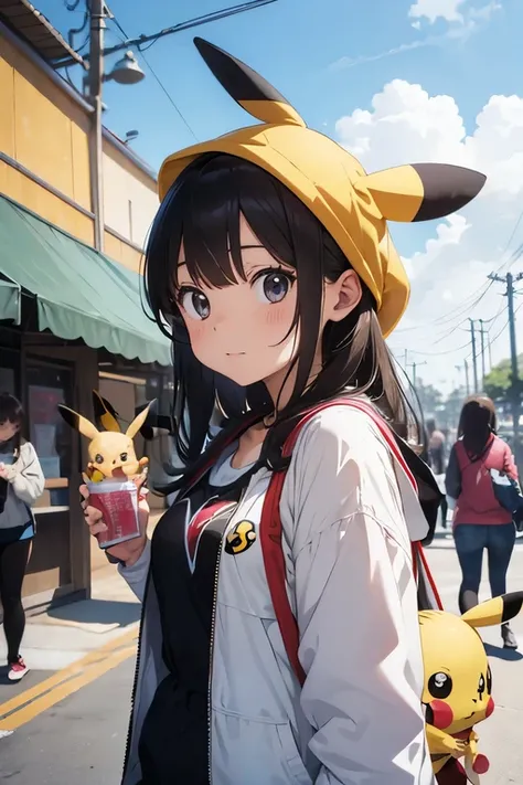 pikachu anime detail