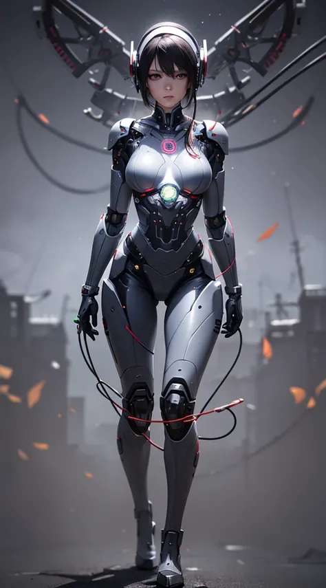 Beautiful full body photograph of a mechanical girl/android((ultra realistic details)), cinematic illumination, shadows and light, octane render, 8k, ultra sharp,metal,intricate, ornaments detailed, cold colors, Babylonian theme, highly intricate details, ...