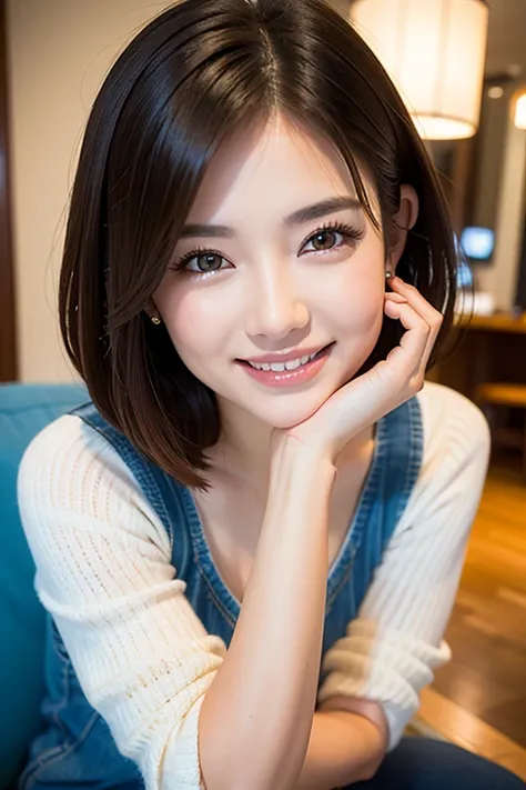 ((highest quality)), ((masterpiece)), (Familiar), Perfect Face, masterpiece、highest quality、High resolution、wallpaper、Realistic、Bright lighting、Professional Lighting、Face Light、Smooth lighting、Japanese women、20th Gen Midplate、so beautiful、Beautiful Skin、Be...