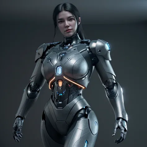 potrait of a cybernetic dark horse, power armor.(ultra realistic, highly detailed, octane render, unreal engine)