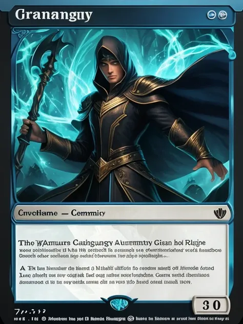 (Best Quality), 1 Card Backside, Card Game, Thaumaturgy Themed