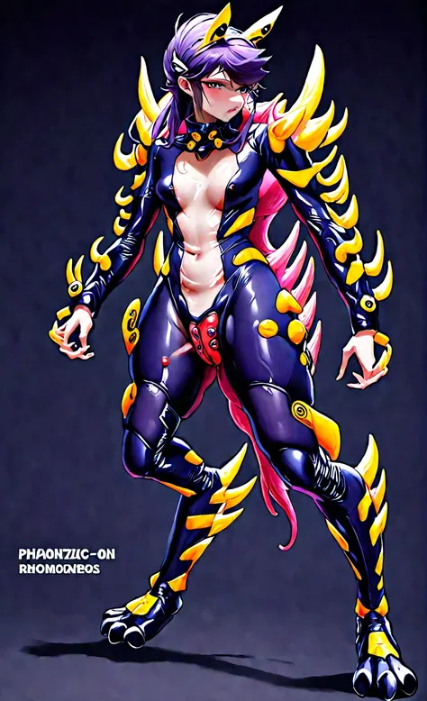 NSFW，Full-body concept art, 1 woman,renamon， dragon full body suit, evil fall, phantomization, violating vagina, zodiac girl, s, biological unit, monster girl，tentacle clothes, high image quality, high detail, HUD, real, 16K NSFW，
