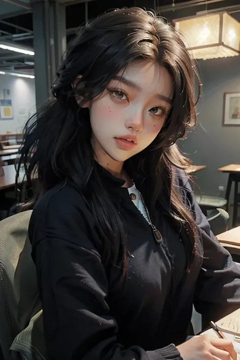 office uniform, Great lighting,  Cinema Lighting, (Bustling Korean Town),
((SFW)), (highest quality, masterpiece:1.4), Absurd, Ultra-high-definition CG, 8k, High resolution, Beautiful Face, Detailed face, One girl, alone ,Braiding, Toned Up, Shiny skin, Ti...