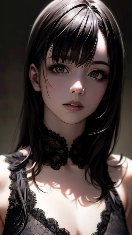 (hig彼st quality、8k、32k、masterpiece)、(Realistic)、(Realistic:1.2)、(High resolution)、Very detailed、Very beautiful face and eyes、1 girl、Delicate body、(hig彼st quality、Attention to detail、Rich skin detail)、(hig彼st quality、8k、Oil paint:1.2)、Very detailed、(Realist...