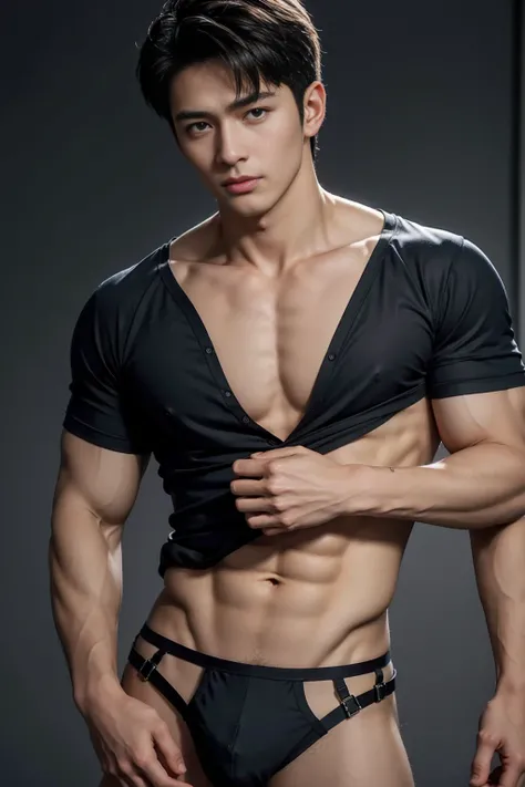 (8k, original photo, best quality),Practical,2 handsome guys，front，Intricate details，Extremely detailed的眼睛和睫毛男性,Masculinity,Night Sky,soft light,Movie Lighting,portrait,close up,Affectionately，Exposing the pectoral muscle,黑blue eyes白人恋男模特的照片, blue eyes, St...