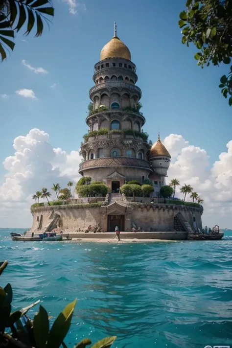 in an ancient ocean legend，There is a building called「treasure island」the mysterious island，It is said that there are countless treasures and mysterious secrets hidden on the island。Many ships and explorers have tried to find the island，but never succeeded...