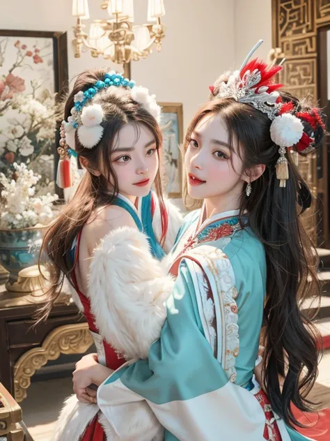 Resolution and quality: 8K, Top quality, Realistic, Medium photography, Grain photos Photography style and effects: Dynamic action, Pale and faded style, Dreamy nostalgia, Soft focus, Vignetting, Blue and white Peking Opera costumes, Chinese opera, Peking ...