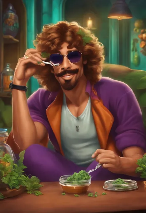 Shaggy from Scooby doo the movie smoking marijuana 