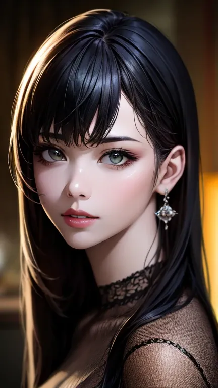 (hig彼st quality、8k、32k、masterpiece)、(Realistic)、(Realistic:1.2)、(High resolution)、Very detailed、Very beautiful face and eyes、1 girl、Delicate body、(hig彼st quality、Attention to detail、Rich skin detail)、(hig彼st quality、8k、Oil paint:1.2)、Very detailed、(Realist...