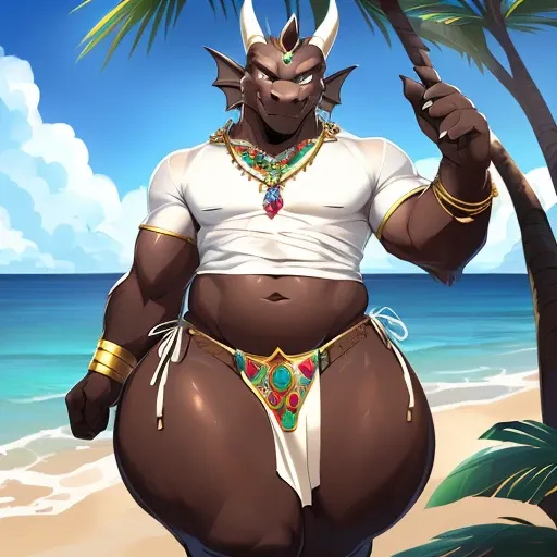 hi res,(((dragon))), (  ), anthro, , , ((((long loincloth)))), ((((lingerie bikini, sexy bikini, side-tie panties, tiny black thong)))), (((( male,  , anthro, slim, skinny, )))), male, , anthro, , slim, Skinny, tail, adults, mature, (((male))), (((((((((so...