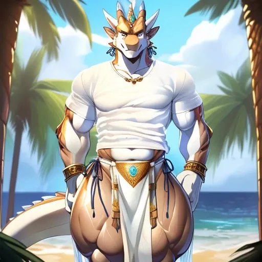 hi res,(((dragon, furry))), (  ), anthro, , , ((((long loincloth)))), ((((lingerie bikini, sexy bikini, side-tie panties, tiny black thong)))), (((( male,  , anthro, slim, skinny, )))), male, , anthro, , slim, Skinny, tail, adults, mature, (((male))), ((((...