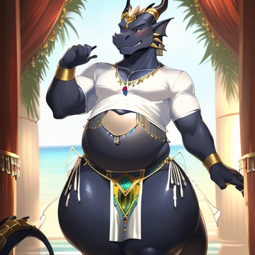 hi res,(((dragon, furry))), ( dark color body ), anthro, , , ((((long loincloth)))), ((((lingerie bikini, sexy bikini, side-tie panties, tiny black thong)))), (((( male, thin , anthro, slim, skinny, )))), male, , anthro, , slim, Skinny, tail, adults, matur...