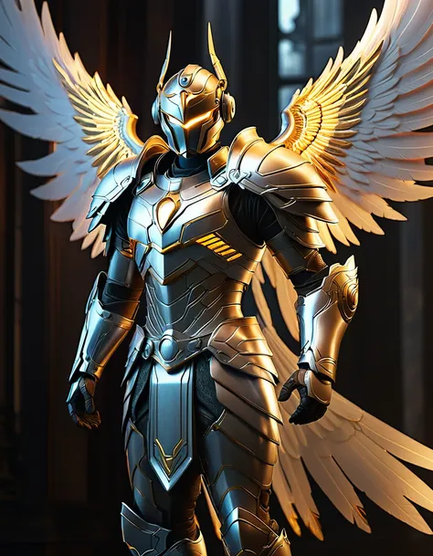 Wings of Energy, Realistic design with details in lighting and armor 