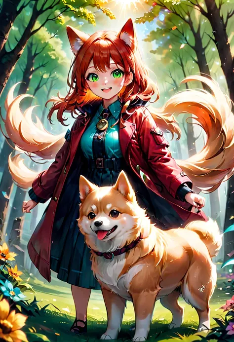 A Shiba Inu, aesthetic, (best quality,4k,8k,highres,masterpiece:1.2),ultra-detailed,(realistic,photorealistic,photo-realistic:1.37),dog,Shiba Inu,cute fluffy dog,loyal companion,playful expression,friendly temperament,curled tail,triangular ears,squishy fa...