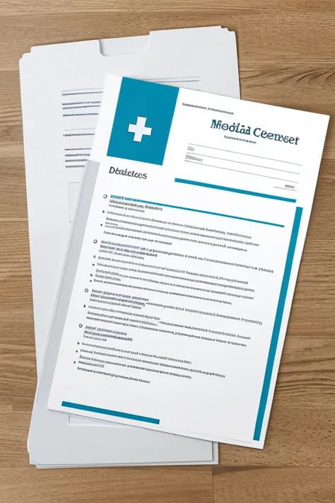 Sample folders for medical center documents