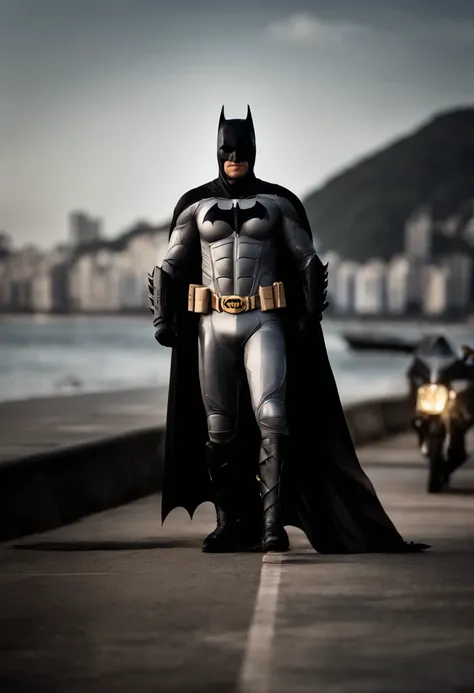 Batman com a camisa do Botafogo 