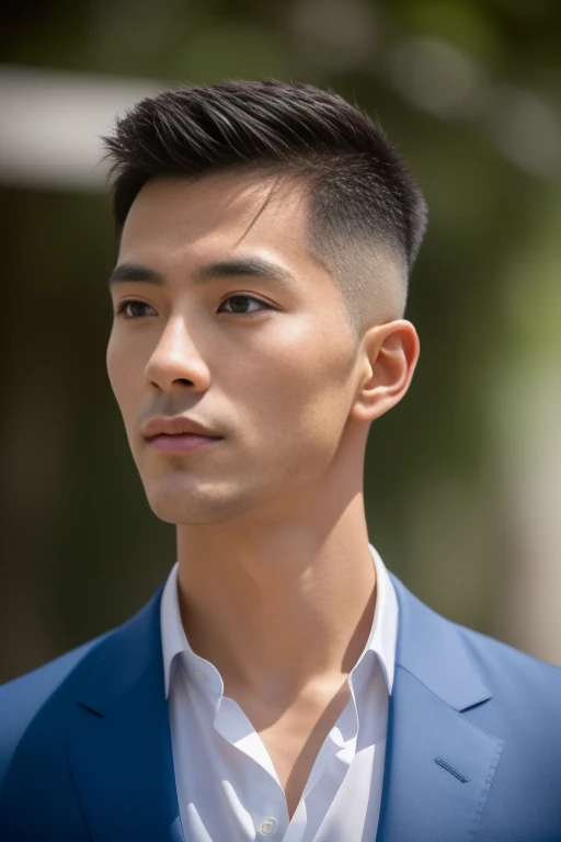 ((highest quality, 8k, masterpiece: 1.3)), One straight-shooting Japanese guy,４７old men, Focus on a good profile: 1.3, (Perfect jawline, Sharp features: 1.2), breathtaking physique, Muscular, Exquisite facial structure, (Captivating Gaze: 1.2), ((Surfer cu...