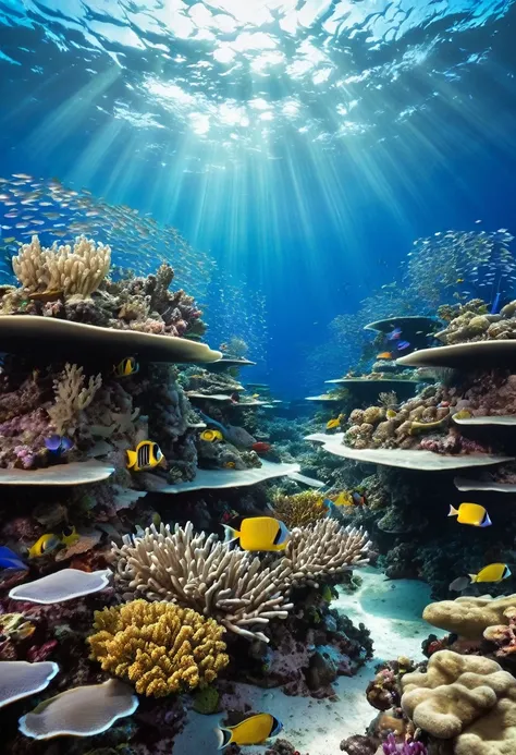 "Underwater Paradise: A Journey Through the Coral Reef"