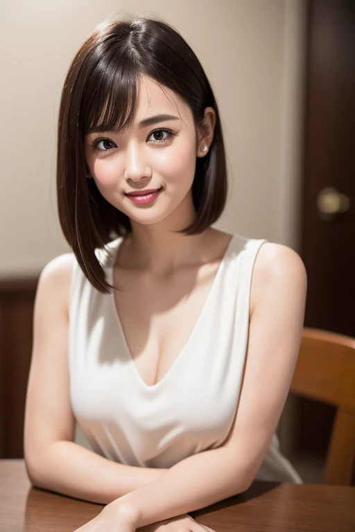 (8k, RAW Photos, highest quality, Tabletop: 1.45), (Realistic, PhotoRealistic: 1.37), one girl, cute, smile, Daytime, Professional Lighting, Tabletop, Tabletop, Rich details, (素晴らしいhighest qualityの写真), (Fine Eye) , High quality photos, High resolution,  (T...