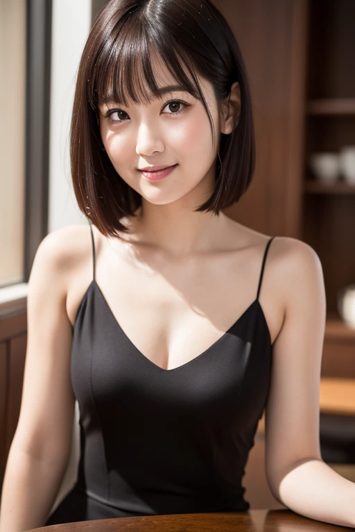 (8k, RAW Photos, highest quality, Tabletop: 1.45), (Realistic, PhotoRealistic: 1.37), one girl, cute, smile, Daytime, Professional Lighting, Tabletop, Tabletop, Rich details, (素晴らしいhighest qualityの写真), (Fine Eye) , High quality photos, High resolution,  (T...