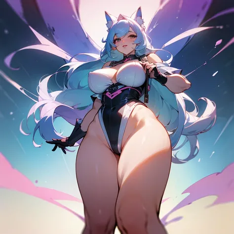 beauty、bigヒップ、Big Breasts、Poses that accentuate the buttocks and breasts、alone、Exposed thighs、big、Revealing clothing、Exposed body、sexy、Exposed breasts、Exposed buttocks