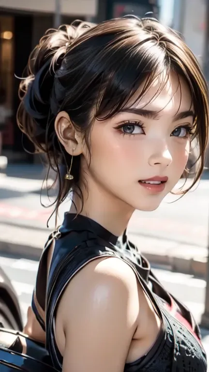 (Random Location),(Random Hairstyles),(Movie-like scene,Best image quality,(8k), Ultra-realistic, 最high quality, high quality, High resolution, high qualityな質感, Attention to detail, beautiful, detailed, Extremely detailed CG, detailedなテクスチャ, Realistic faci...