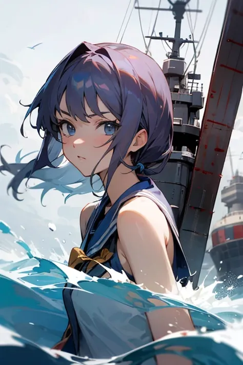 battleship as an anime girl