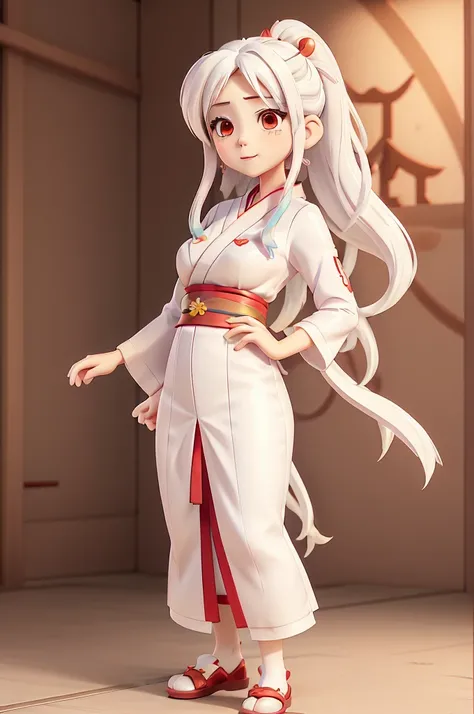 ผู้หญิงผมบลอนด์in kimonoสีแดงมีเขาและเสื้อสีขาว, anime girl cosplay, Japanese goddess, ayaka cosplay, perfect white haired girl, Charming anime girl, Anime girls in real life, anime cosplay, in kimono, Tifa Lockhart white hair, Beautiful, charming anime wo...