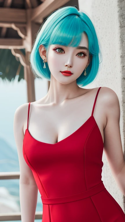 ace, 16k, ultra realista, super detalhado, high resolution, melhor qualidade, head: 1.3, (korean k-pop idol), pale cyan hair, pa...