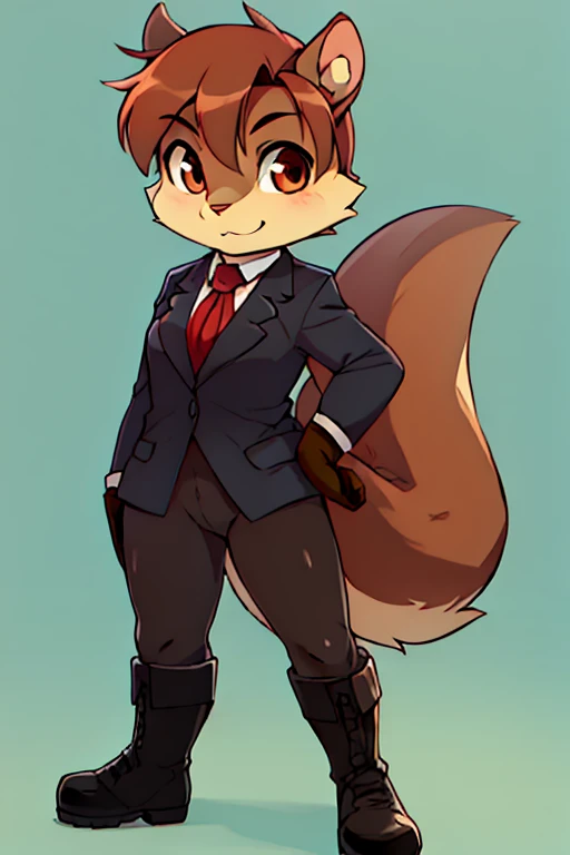 2 boys, squirrel, furry, bodyfur, blazer, bottomless, tights, gloves, boots