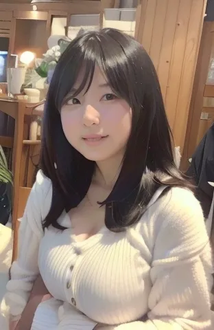 highest quality, ultra-high resolution, highly detailed skin, physically based rendering, look down,(((japanese woman in her 20s...