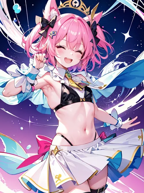 (highest quality,very detailed,masterpiece,super detailed,boy,) (((male focus,1boy))), (((otokonoko))),curvy,((male,man)),Swimming Bikini、Astolfo、((Restraint, , Bondage))

abs, male focus, bulge, muscular, muscular male, nipples, navel, blush, multiple boy...