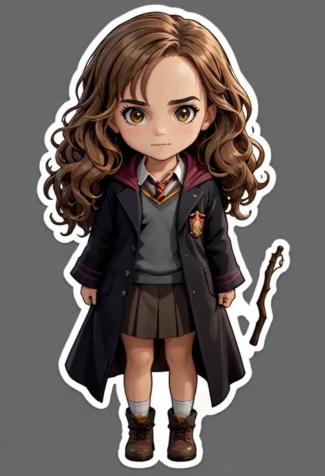 Simple and professional stickers, hermione granger, logos and preferably on a transparent background.