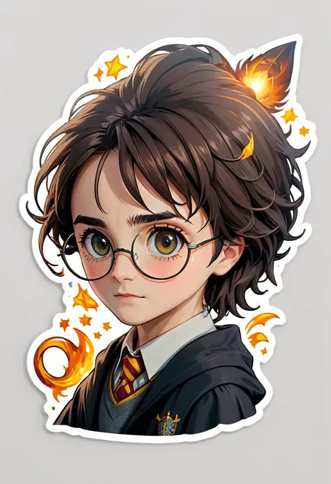 Simple and professional stickers, harry potter, logos and preferably on a transparent background.