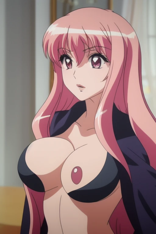 louise,, 8k, masterpiece, absurdres, anime, ((large breast)).