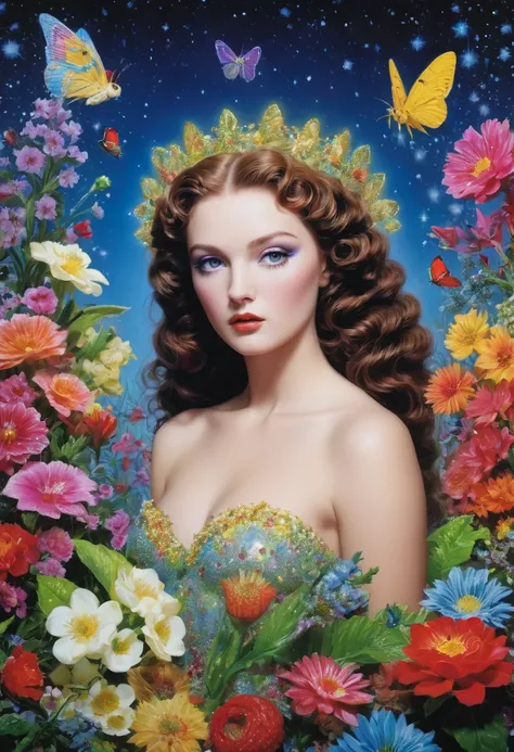 by Pierre et Gilles, best quality, masterpiece, 4K, 8K