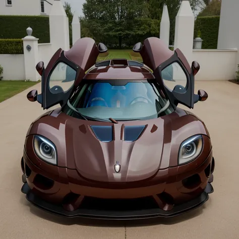 Koenigsegg chocado