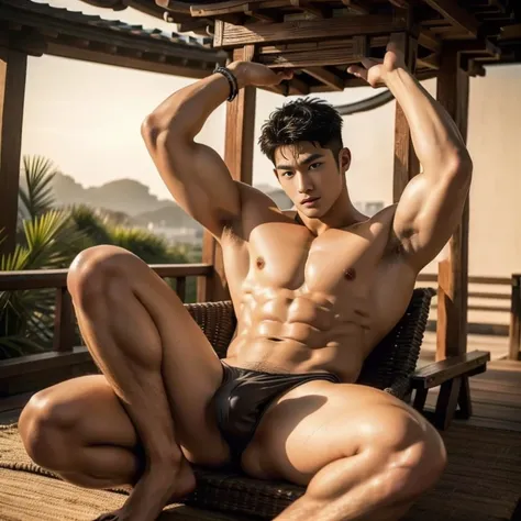 1 handsome Chinese guy，wet body, wet hair, 18-year-old male high school student，majestic，Who is Shi Yu?, Li Yuanbin, Kim Hyung Tae, Kim Hyung Tae, Yin Shishan, Wang Yi Bao, Li Xian , Leo Wu, Handsome Chinese muscular guy，Broad shoulders and narrow waist，A ...