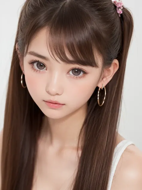 one girl, (a beauty girl, Delicate girl:1.3), (13 years old:1.3),
break, (Flawlessレースのブラジャー、FlawlessＴback、White or pink、Crouch down、Full body description、M-shaped splits、1.6）
break, Extremely fine resolution, (Symmetrical eyes:1.3),
break, Small breasts, B...