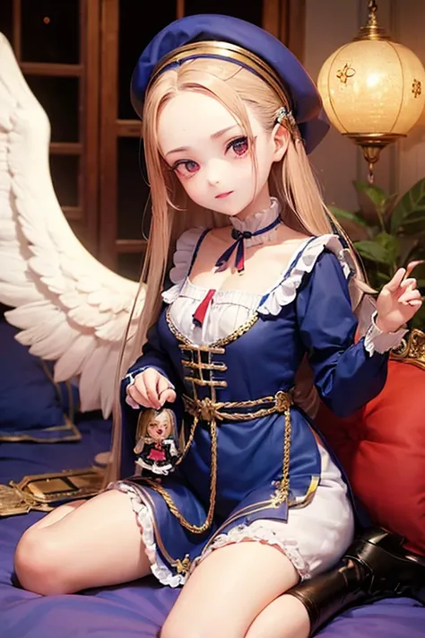 Female Thief, (Angelic French doll: 1.4), Forehead, Tengu, carnival, fortune teller, anime, Kunoichi, Punk girl