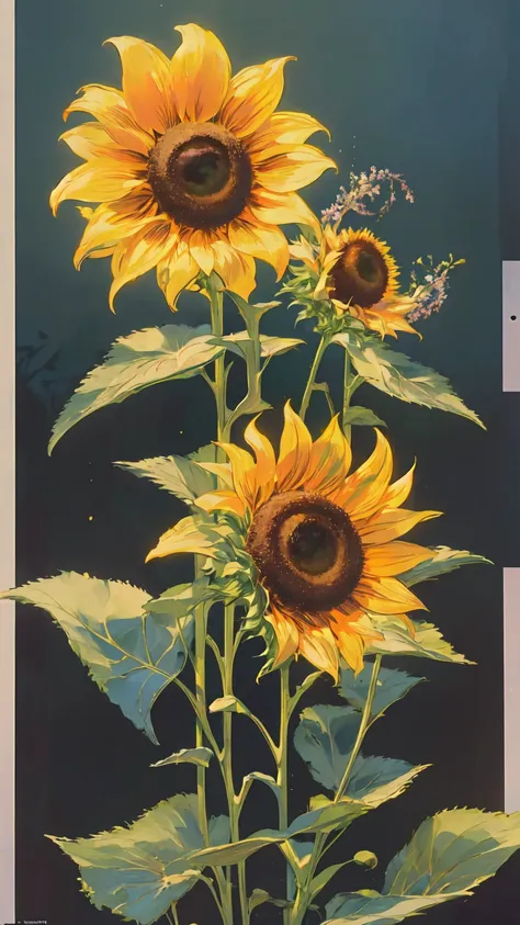 high details, best quality, 16k, RAW, [best detailed], masterpiece, best quality, (extremely detailed), GlowingRunes_red, full body, ultra wide shot, photorealistic, fantasy art, RPG art, D&D art, a picture of a fairy selling sunflowers in a florist shop, ...