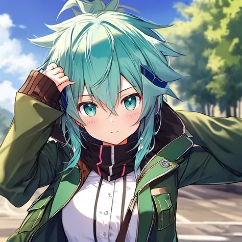 (Masterpiece, best quality, ultra detailed), sinon