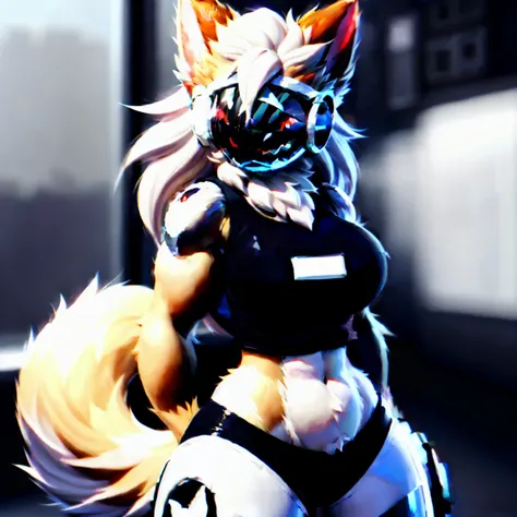 (protogen:1.4), 
light brown hair spiky, ,
good face, gorgeous eyes, portrait,
long fluffy tail, smiling,
teenager, (musculegs:1.1), very expressive face, 
long fluffy tail, 
furry,
(Indie:1.6), good face, portrait, looking at viewer, 
(out-of-frame censor...