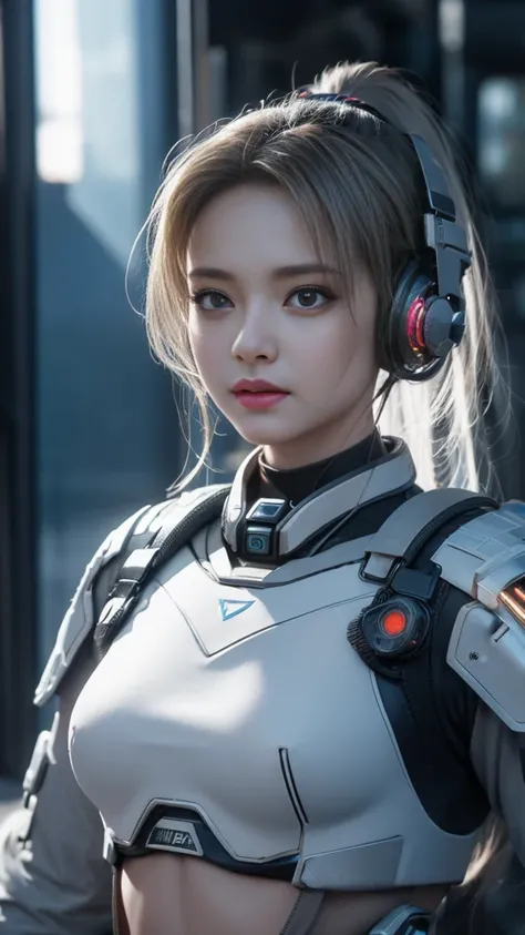 ((best quality)), (masterpiece)), (detail:1.4), Beautiful cyberpunk woman image,HDR,High Dynamic Range),Ray Tracing,NVIDIA RTX,Super Resolution,Unreal 5,Subsurface scattering,PBR Textures,Post-Processing,Anisotropic filtering,Depth of Field,Maximum clarity...