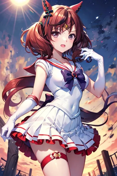 nicenature, sama1, tiara, sailor senshi uniform, white gloves, red sailor collar, red skirt